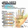 Glades Nitrile Disposable Gloves, 8 mil Palm Thickness, Nitrile, Powder-Free, XXL, 1 PK XXL